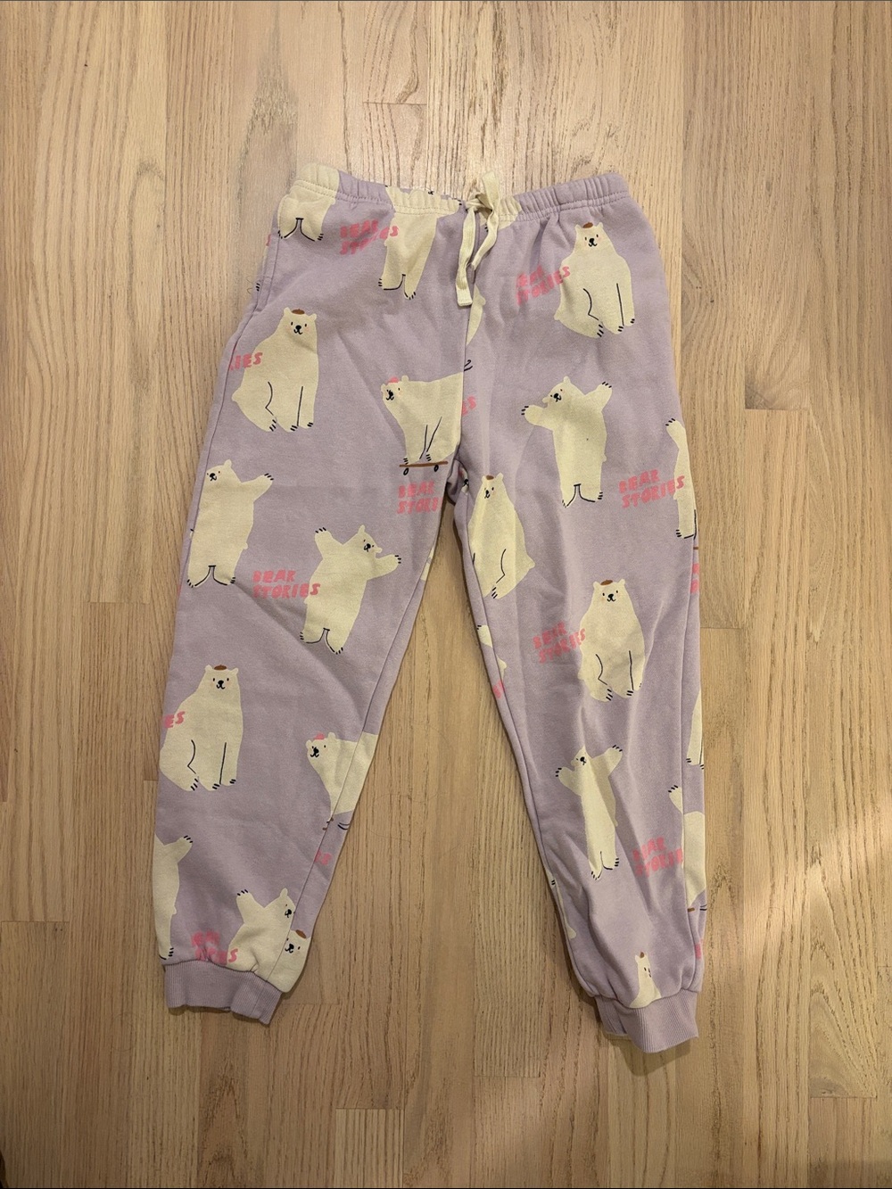 H&M | Lavender Polar Bear Print Joggers